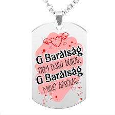 A barátság millió apróság medál lánccal, választható több színben medál