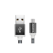 A-Data Sync and Charge USB - microUSB töltő/adatkábel 1m Black kábel és adapter
