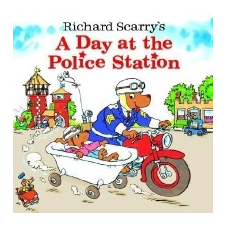  A Day at the Police Station – Richard Scarry idegen nyelvű könyv