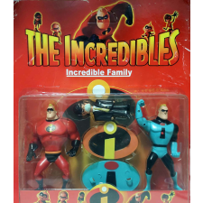 A Hihetetlen család, The Incredible Family, 5 részes játékfigurák, 2.sz játékfigura