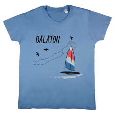 A-K Rövid ujjú gyerek póló Balatonos mintával gyerek póló