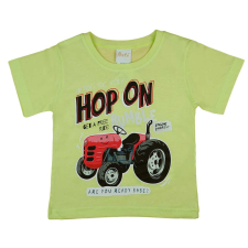 A-K Rövid ujjú kisfiú póló traktoros mintával gyerek póló