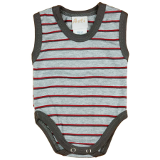 A-K Ujjatlan csíkos nyári baba body kombidressz, body