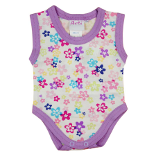 A-K Ujjatlan virágos nyári baba body kombidressz, body