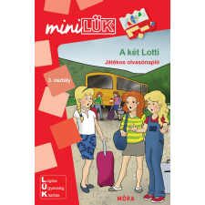 A két Lotti - Játékos olvasónapló - MiniLÜK - Móra EDU gyermek- és ifjúsági könyv