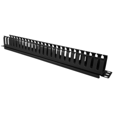 A-LANtec PK008 Kábelrendező 19"-es rack szekrényekhez Fekete (PK008) asztali számítógép kellék
