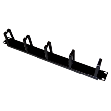 A-LANtec PK009 Kábelrendező 19"-es rack szekrényekhez Fekete (PK009) asztali számítógép kellék