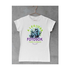 a legjobb fotósok márciusban születnek - egyedi mintás, 12 szín, S-2XL női póló