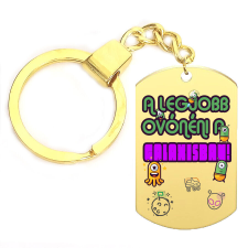  A legjobb Óvónéni a galaxisban kulcstartó, választható több színben kulcstartó