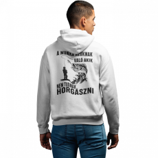  A munka azoknak való, akik nem tudnak horgászni - Unisex Zipzáros Pulóver