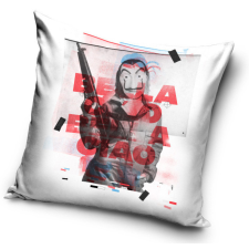 A nagy pénzrablás párna, díszpárna 40*40 cm lakástextília