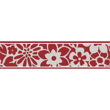  A.S. Creation bordűr virágos piros tapéta, díszléc és más dekoráció