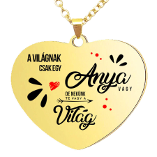 A világnak csak egy Anya vagy, de... – medál lánccal vagy kulcstartóval nyaklánc
