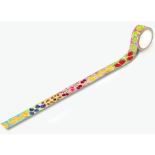 AALL & Create Dekorációs ragasztószalag 20mm - Colourful Crop - Washi Tape (1 db) dekorációs kellék