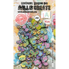AALL &amp; Create Kivágatok - Mosaic Feelers - Ephemera (1 ív) matrica