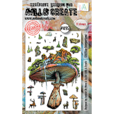 AALL &amp; Create Szilikonbélyegző A6 - Clifftop Fungarismo - Stamp Set (1 db) bélyegző