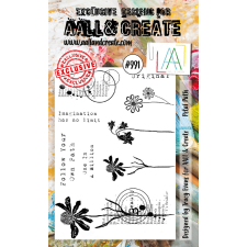AALL &amp; Create Szilikonbélyegző A6 - Petal Path - Stamp Set (1 db) bélyegző
