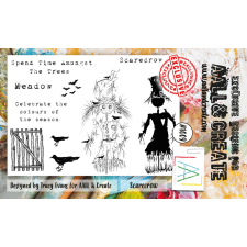 AALL & Create Szilikonbélyegző A6 - Scarecrow - Stamp Set (1 db) bélyegző