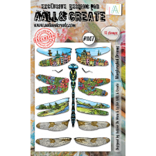 AALL & Create Szilikonbélyegző A6 - Wingbrushed Dreams - Stamp Set (1 db) bélyegző