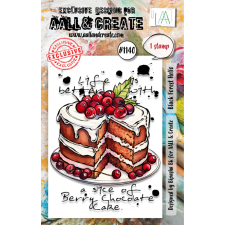 AALL &amp; Create Szilikonbélyegző A7 - Black Forest Hello - Stamp Set (1 db) bélyegző