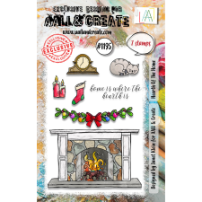 AALL & Create Szilikonbélyegző A7 - Hearth Of The Home - Stamp Set (1 db) bélyegző