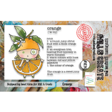 AALL & Create Szilikonbélyegző A7 - Orange - Stamp Set (1 db) bélyegző