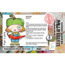 AALL &amp; Create Szilikonbélyegző A7 - Pepper - Stamp Set (1 db) bélyegző