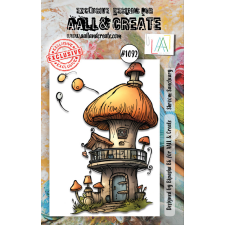 AALL &amp; Create Szilikonbélyegző A7 - Shroom Sanctuary - Stamp Set (1 db) bélyegző