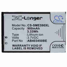 AB403450BC Akkumulátor 900 mAh mobiltelefon akkumulátor
