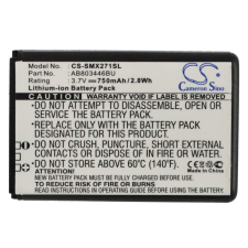 AB803446BU Akkumulátor 1400 mAh mobiltelefon akkumulátor