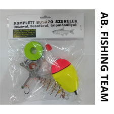  AB FISHING - KOMPLETT BUSÁZÓ SZERELÉK 100gr-os úszóval bojli, aroma