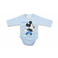 Ab Hosszú ujjú pamut body - Kék - Mickey egér (80) kombidressz, body