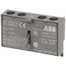 ABB Ltd. ABB HKF1-11 segédérintkező MS116-hoz 1SAM201901R1001 villanyszerelés