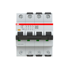 ABB Ltd. Kismegszakító 4P C 16A 25kA ABB (S304P) villanyszerelés