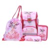 ABC123 Iskolatáska szett ABC123 4 részes Tinker bell LED csattal