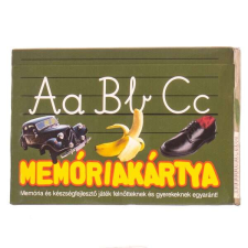  ABC 72 lapból álló memóriakártya (BBKM) memóriajáték