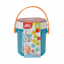 ABC Színes formaválogató vödör 16x13cm - Simba Toys formabedobó