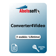 Abelssoft Converter4Video (1 eszköz / Lifetime)  (Elektronikus licenc) multimédiás program
