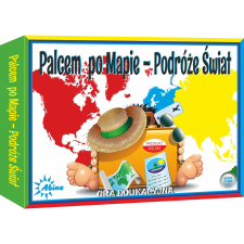 Abino Játék Az Ujjaddal A Térképen A Világ (5907438272960) készségfejlesztő