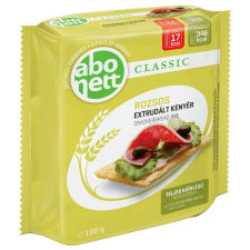 Abonett Rozsos Teljes Kiőrlésű Extrudált Kenyér - 100g előétel és snack