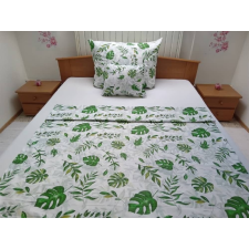 Abotex Filodendron 3 részes pamut-vászon ágyneműhuzat lakástextília