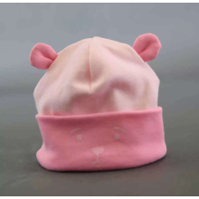  ABR Pamut baba sapka füles - Rózsaszín (62) gyerek sapka