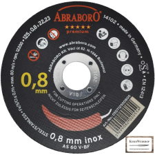  ABRABORO® Chili INOX GOLD EDITION 125 x 0.8 x 22mm kés és bárd