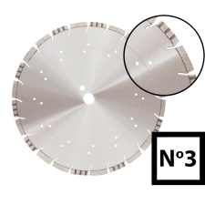 Abraboro gyémánttárcsa kombo 350x3,2x25,4 mm (No.3) (1db/csomag) csiszolókorong és vágókorong