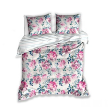 Ábránd Pink Virágos kétszemélyes ágyneműhuzat (200x220+2 db 70x80 cm) lakástextília