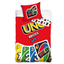 Ábránd UNO ágyneműhuzat, Red (100 % pamut) lakástextília