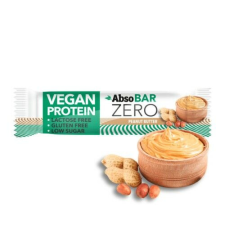 AbsoBar Zero - Mogyoróvaj, vegán fehérje szelet - 40 g reform élelmiszer