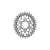 Absolute Black OVAL MTB első lánckerék 34T, Sram Direct Mount, 8 csavaros, ovális, T-Type, Boost, 1x12s, narrow-wide, alumínium, titánszínű