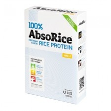 AbsoRice fehérje italpor Vanília 500 g vitamin és táplálékkiegészítő