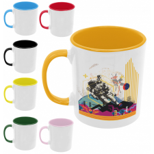  Absztrakt Űrhajós - Színes Bögre bögrék, csészék